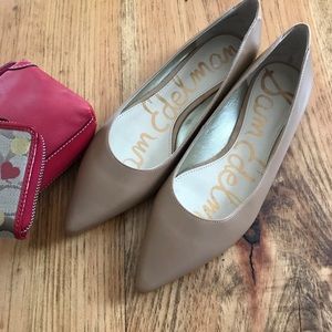 ⬇️ Sam Edelman | Rae Nude Pointy Toe Flats